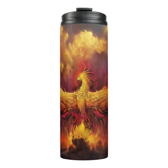 Phoenix Fire Thermal Tumbler (Front)