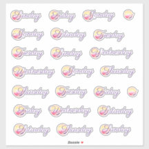 Phoenix Fire Weekday Custom-Cut Vinyl Sticker