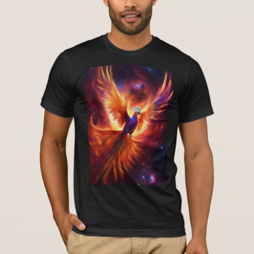 Phoenix Flight Unleash the Wings of Style T_Shirt