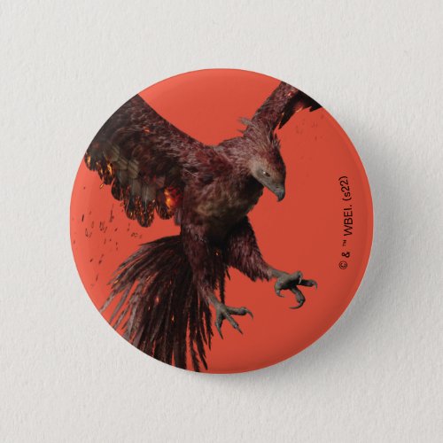 Phoenix Flying Graphic Button
