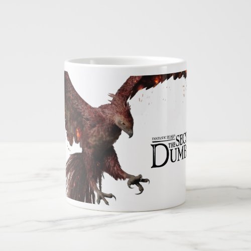 Phoenix Flying Graphic Giant Coffee Mug