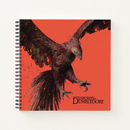 Phoenix Flying Graphic Notebook
