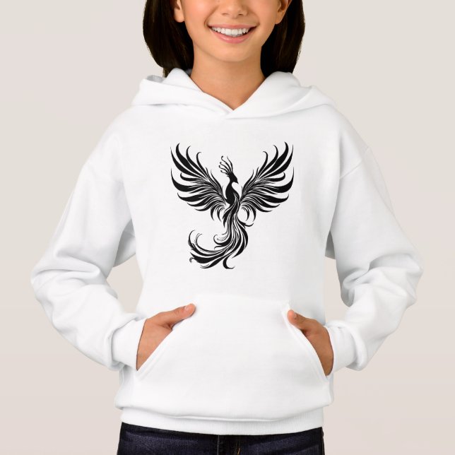 Phoenix Girl – Rise in Style Hoodie (Front)