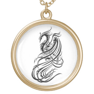 Phoenix Gold Plated Necklace