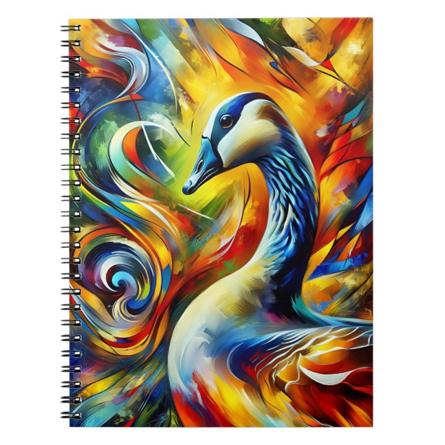 Phoenix Goose Flame Notebook (Front)