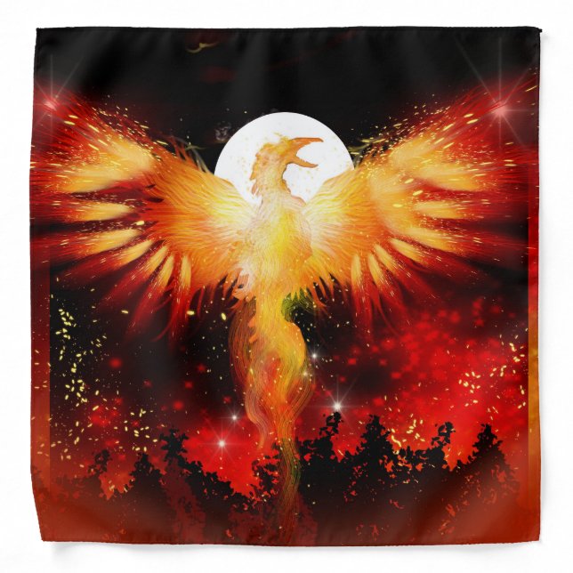 Phoenix in Flight Bandana (Front)