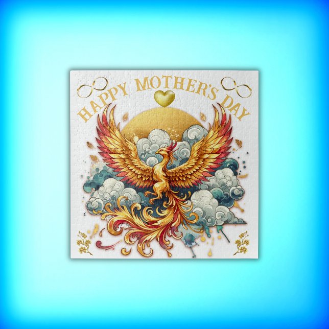 Phoenix in the Clouds Happy Mother's Day | Jigsaw Puzzle (Creator Uploaded)