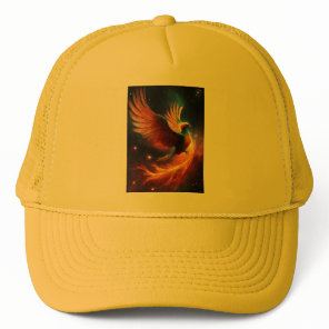 "Phoenix Ink: Minimalistic Monogram Hat" Trucker Hat