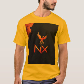 "Phoenix Ink: Minimalistic Monogram Tee" T-Shirt