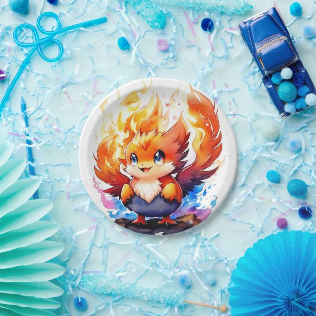 Phoenix Kids Birthday Paper Plates (Party)