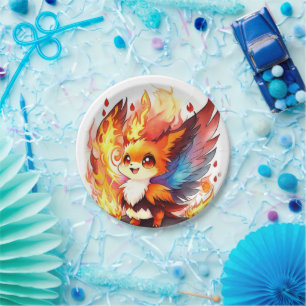 Phoenix Kids Birthday Paper Plates