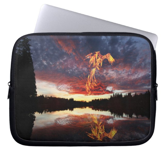 Phoenix Lake Laptop Sleeve (Front)