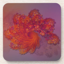 Phoenix Lament Cork Coaster