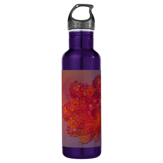 Phoenix Lament Stainless Steel Water Bottle (Front)