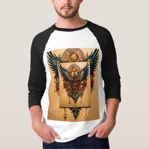 Phoenix Legendary Bird of Rebirth and Immortality T_Shirt