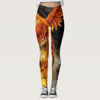 Phoenix leggings/Burn to rise Leggings