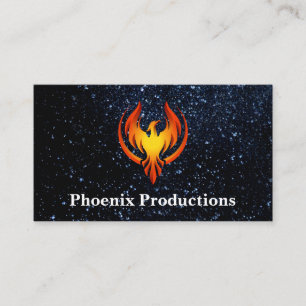 Phoenix Logo Space Business Card