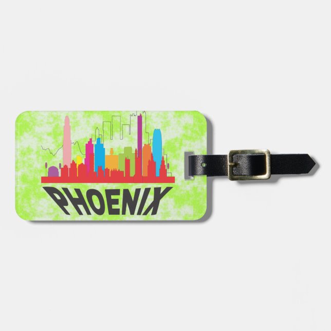 Phoenix Luggage Tag (Front Horizontal)