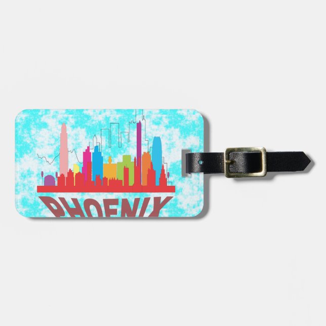 Phoenix Luggage Tag (Front Horizontal)