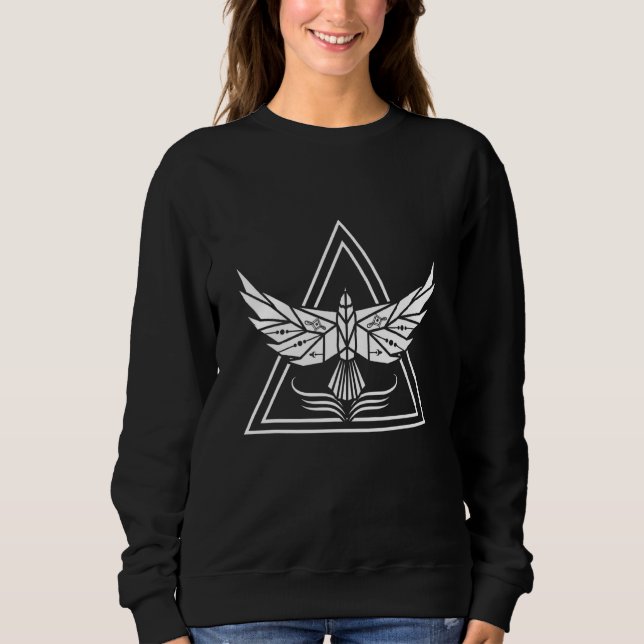 Phoenix Magic Fire Bird Fantasy Phoenix Sweatshirt (Front)