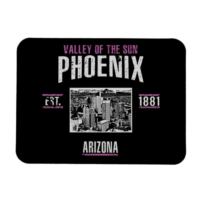 Phoenix Magnet (Horizontal)