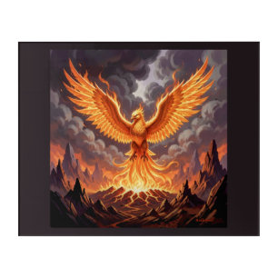 Phoenix Majestique Acrylic Wall Art