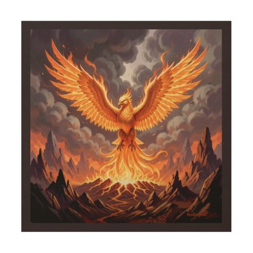 Phoenix Majestique Triptych Wall Art