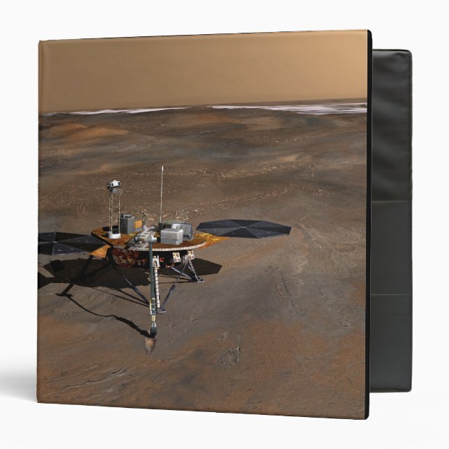 Phoenix Mars Lander 3 Binder (Front/Inside)