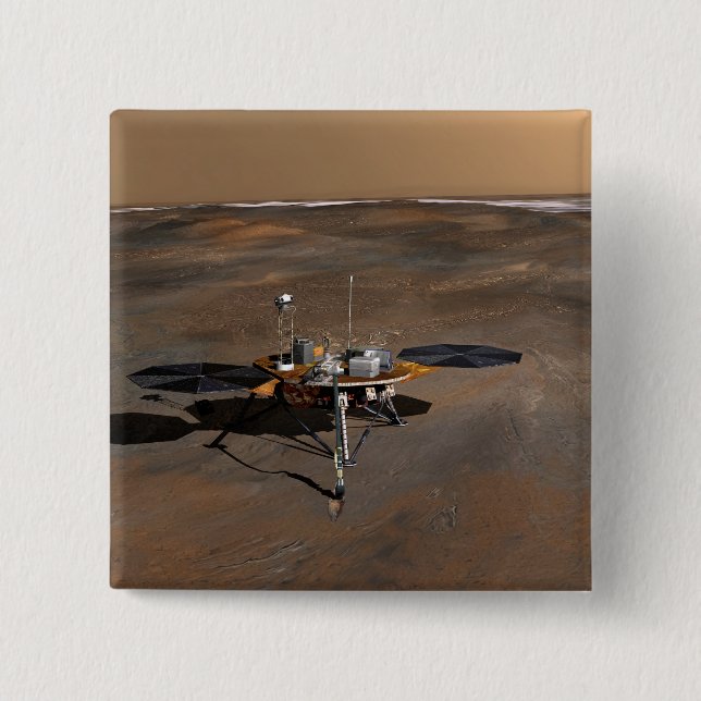 Phoenix Mars Lander 3 Button (Front)
