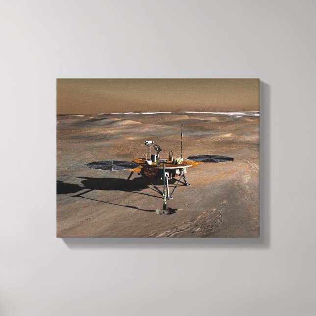 Phoenix Mars Lander 4 Canvas Print (Front)
