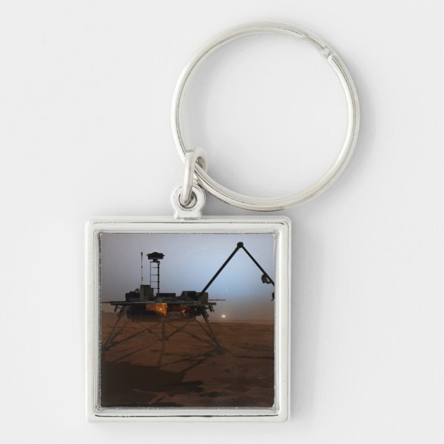 Phoenix Mars Lander 4 Keychain (Front)