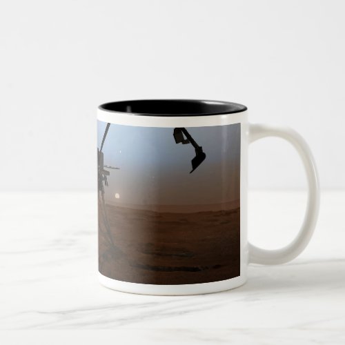 Phoenix Mars Lander 4 Two_Tone Coffee Mug
