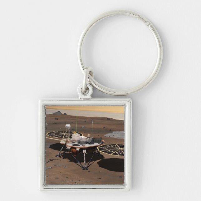 Phoenix Mars Lander 5 Keychain (Front)
