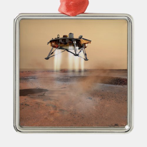 Phoenix Mars Lander Metal Ornament