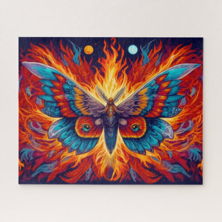 Phoenix Moth Jigsaw Puzzle