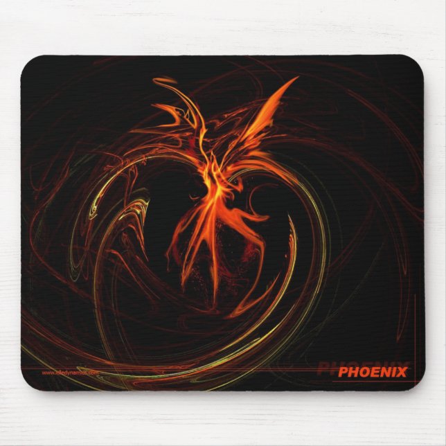 Phoenix-mousepad Mouse Pad (Front)