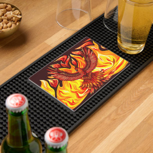 Phoenix mythological immortal Creature Bar Mat