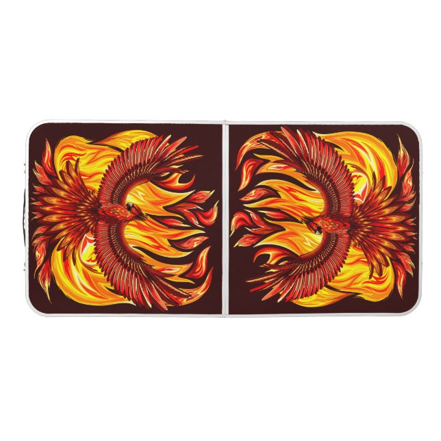 Phoenix mythological immortal Creature Beer Pong Table (Top)