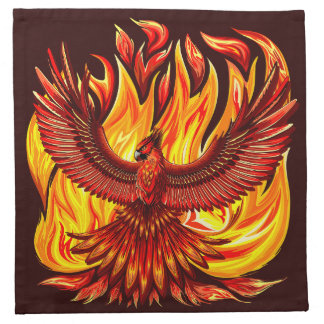 Phoenix mythological immortal Creature Cloth Napkin