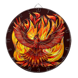 Phoenix mythological immortal Creature Dart Board