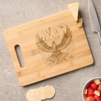Phoenix mythological immortal Creature Engraved Cutting Board