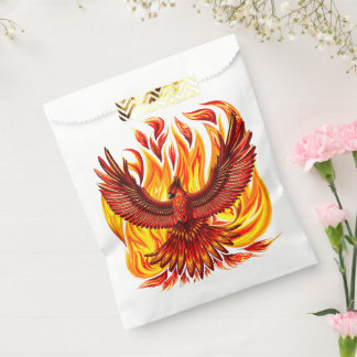 Phoenix mythological immortal Creature Favor Bag