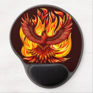 Phoenix mythological immortal Creature Gel Mouse Pad