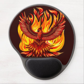 Phoenix mythological immortal Creature Gel Mouse Pad