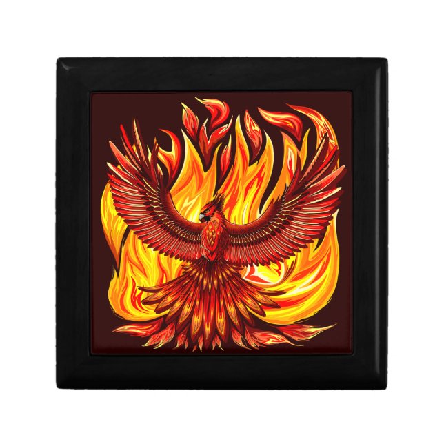 Phoenix mythological immortal Creature Gift Box (Front)