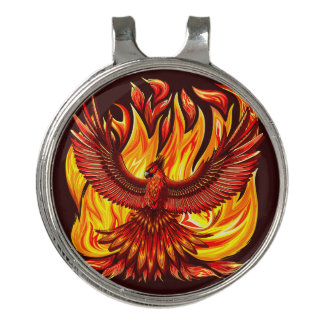 Phoenix mythological immortal Creature Golf Hat Clip