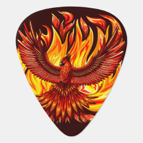 Phoenix mythological immortal Creature Guitar Pick