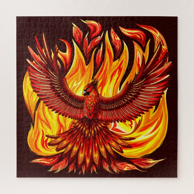 Phoenix mythological immortal Creature Jigsaw Puzzle (Vertical)