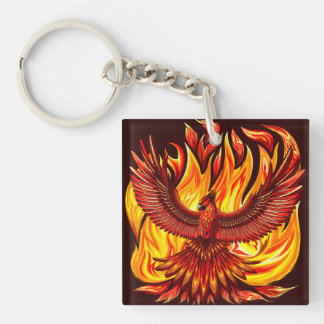 Phoenix mythological immortal Creature Keychain