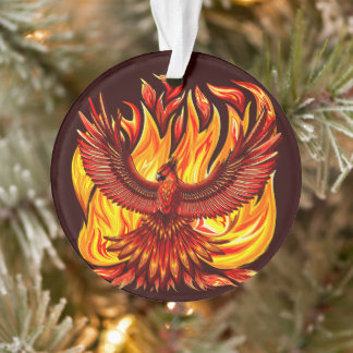 Phoenix mythological immortal Creature Ornament